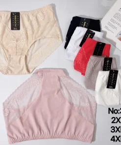 Majtki Damskie,size 2xl-4xl,Paczka 24szt ,mix kolor