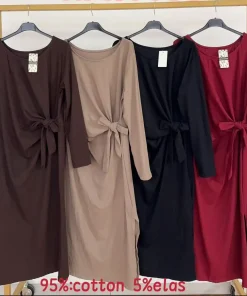 Sukienki Damskie WŁOSKA,Size uni,paczka 6szt, mix kolor