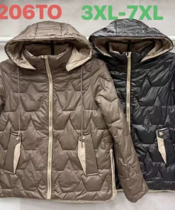 Kurtki Damskie,size 3xl-7xl,paczka 5szt,1kolor