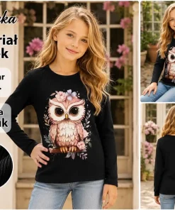 Bluzki DZIECIĘCA,size 4-14lat,Paczka 6szt ,1 kolor