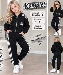 Komplety DZIECIĘCE, size 4-14lat,paczka 6szt,1kolor