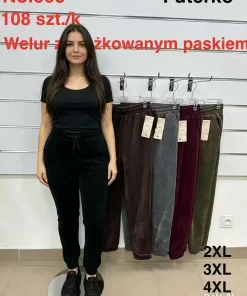 Spodnie Damskie,size 2xl-4xl,paczka 12szt,mix kolor