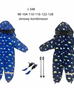 Kombinezony DZIECIĘCA,size 98-128,paczka 6szt,1kolor