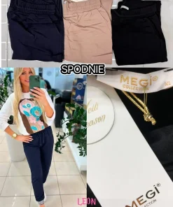 Spodnie damskie,size uni,paczka 6szt,mix kolor
