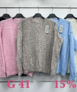 Swetry Damskie ,Size uni,paczka 6szt, mix kolor
