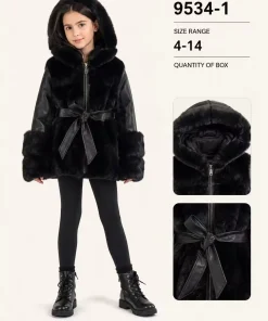 Kurtki DZIECIĘCA,size 4-14lat,Paczka 6szt,1kolor