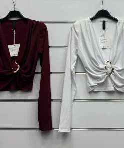 Bluzki Damskie WŁOSKA,Size uni,paczka 6szt, mix kolor