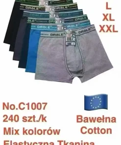 Bokserki MĘSKIE,size m-2xl,paczka 24szt,mix kolor