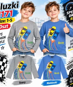 Bluzki DZIECIĘCA,size 1-5lat,Paczka 10szt,mix kolor