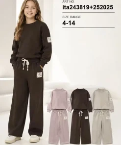 Komplety DZIECIĘCA,size 4-14lat,Paczka 6szt,1kolor