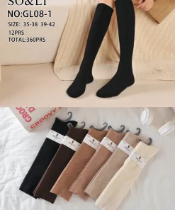 Pończochy Damskie,size 35-42,Paczka 12szt ,mix kolor