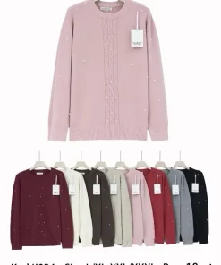 Swetry damskie,size l/xl-2/3xl,Paczka 10szt,mix kolor