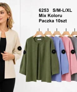 Narzutki Damskie ,Size s/m-l/xl,paczka 10szt, mix kolor