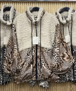 Kurtki damskie,size uni,paczka 6szt,mix kolor