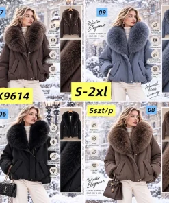 Kurtki damskie,size s-2xl,Paczka 5szt,1kolor