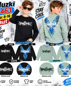 Bluzki DZIECIĘCA,size 8-16lat,Paczka 10szt,mix kolor