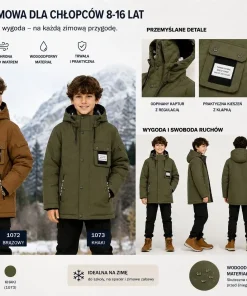 Kurtki DZIECIĘCA,size 8-16lat,Paczka 5szt ,1 kolor