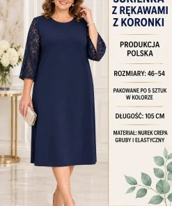 Sukienki damskie,size 46-54,Paczka 5szt,1 kolor