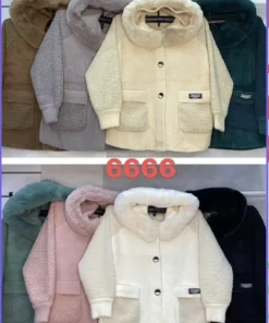 Kurtki Damskie,size uni,Paczka 6szt,mix kolor