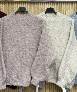 Swetry Damskie WŁOSKA,Size uni,paczka 6szt, mix kolor