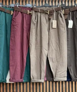 Spodnie Damskie WŁOSKA,Size uni,paczka 6szt, mix kolor