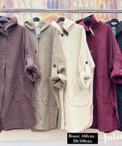 Płaszcz Damskie WŁOSKA,Size uni,paczka 6szt, mix kolor