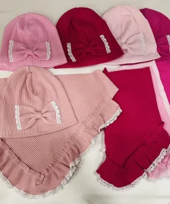 Komplety Czapki DZIECIĘCA,paczka 10szt,mix kolor