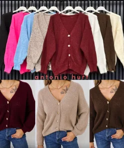 Swetry damskie,size uni,paczka 6szt,mix kolor