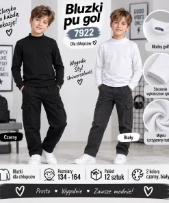 Bluzki DZIECIĘCA,size 134-164,paczka 12szt,mix kolor