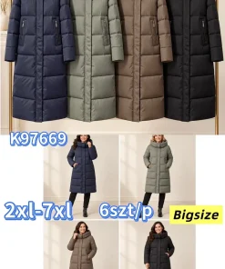 Kurtki damskie ,size 2-7xl,Paczka 6szt ,1kolor