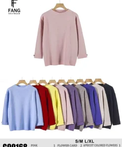Swetry damskie,size s/m-l/xl,paczka 10szt,mix kolor