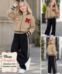 Bluzy DZIECIĘCE, size 4-14lat,paczka 6szt,1kolor