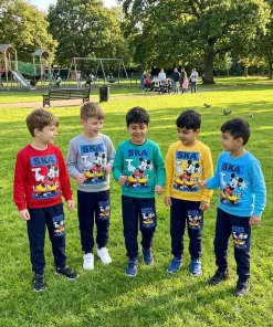 Komplety DZIECIĘCA,size 3-8lat,Paczka 5szt ,1 kolor
