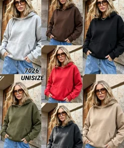 Bluzy Damskie,size uni,Paczka 6szt ,mix kolor