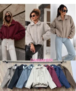 Kurtki damskie,size uni,paczka 6szt,mix kolor