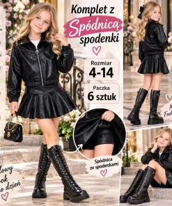 Komplety DZIECIĘCA,size 4-14lat,paczka 6szt,1kolor