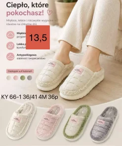 Buty Kapcie DAMSKIE 36-41 36par)