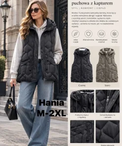 Kamizelki damskie,size m-2xl,Paczka 4szt,1kolor
