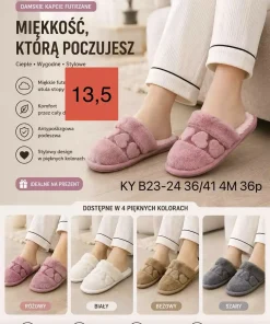 Buty Kapcie DAMSKIE 36-41 36par)