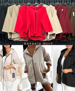 Kurtki Damskie ,Size uni,paczka 6szt, mix kolor