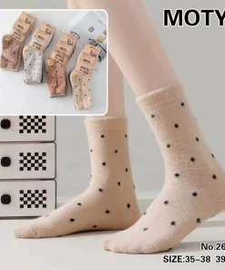 Skarpety Damskie,size 35-42,paczka 40szt,mix kolor