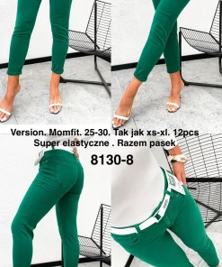 Jeansy Damskie,size xs-xl,Paczka 12szt ,1kolor