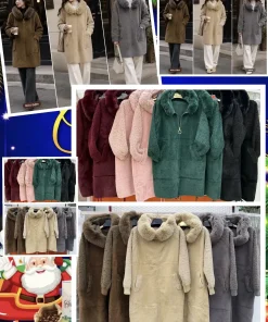 Kurtki damskie,size uni,paczka 6szt,mix kolor
