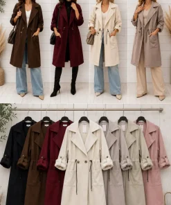 Płaszcz damskie,size uni,paczka 6szt,mix kolor