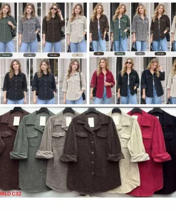 Koszule Damskie ,Size uni,paczka 6szt, mix kolor