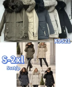 Kurtki Damskie,size s-2xl,paczka 5szt,1kolor