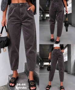 Jeansy Damskie,size 34-44,Paczka 10szt,1kolor