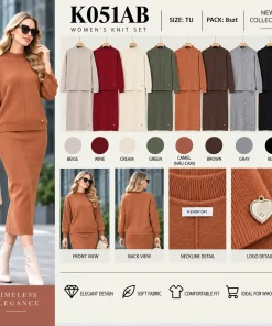 Komplety damskie ,size uni,Paczka 8szt ,mix kolor