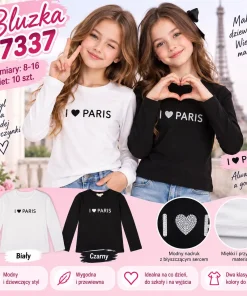 Bluzki DZIECIĘCA,size 8-16lat,Paczka 10szt ,mix kolor