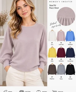 Swetry Damskie ,Size uni,paczka 10szt, mix kolor
